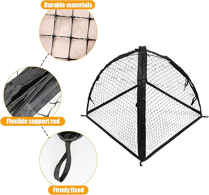 Strawberry Plant Protector,22 x22 x 22 Inch Cloche Dome for Plants,Plant Protection Tent For Plant Cages to Keep Animals Out,Mesh Plant Cover for Plant Protectors from Animals,Chicken Wire Cloche 1PC