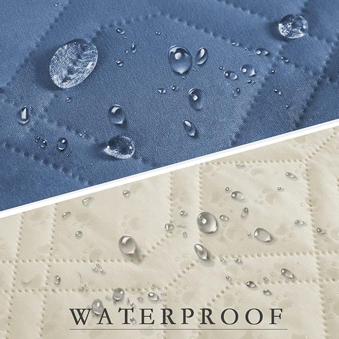 SUNNYTEX Waterproof Dog Bed Cover Dog Mat Pet Pad Pet Blanket for Couch Sofa Bed Mat Anti-Slip Furniture Protrctor