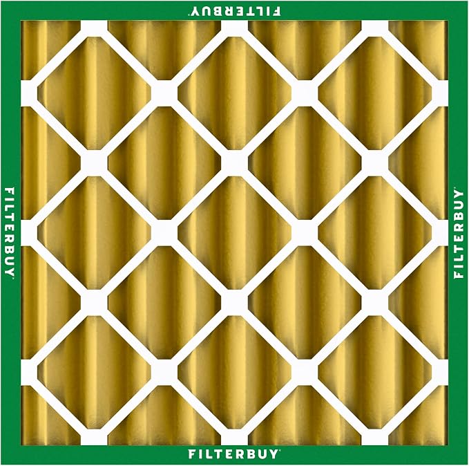 Filterbuy 19x19x4 Air Filter MERV 11 Superior Pet & Allergy Defense,