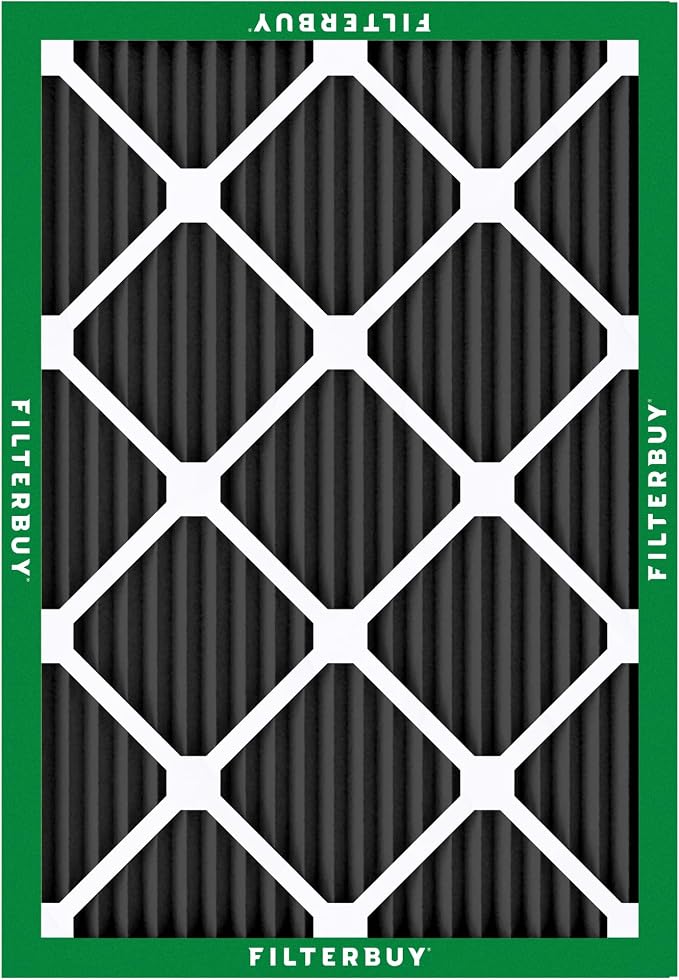 Filterbuy 18x25x1 Air Filter MERV 10 Odor & Allergy Defense