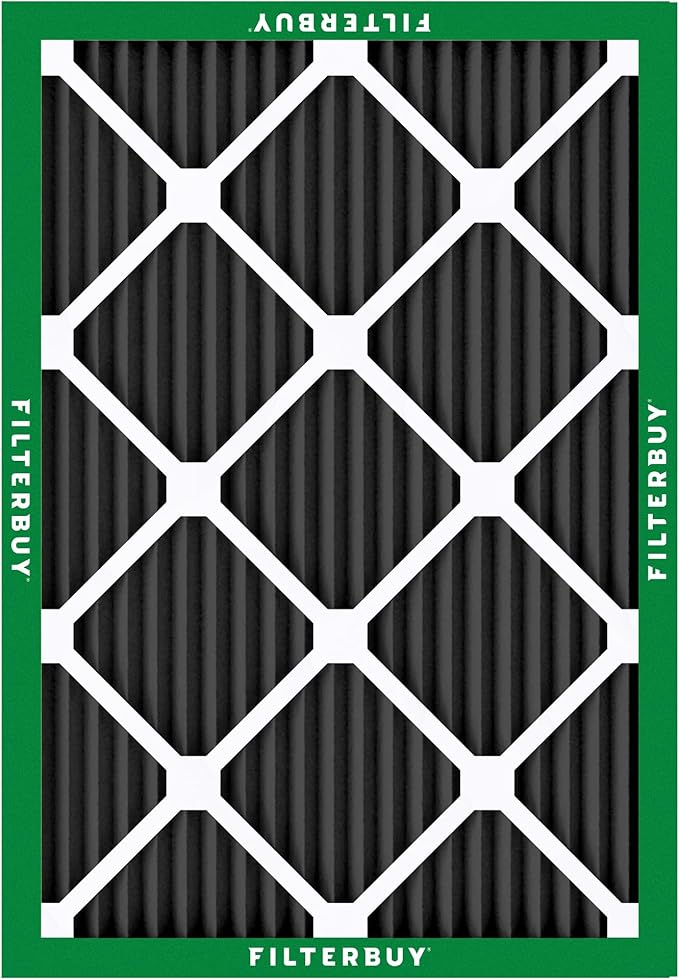 Filterbuy 14x18x1 Air Filter MERV 10 Odor & Allergy Defense