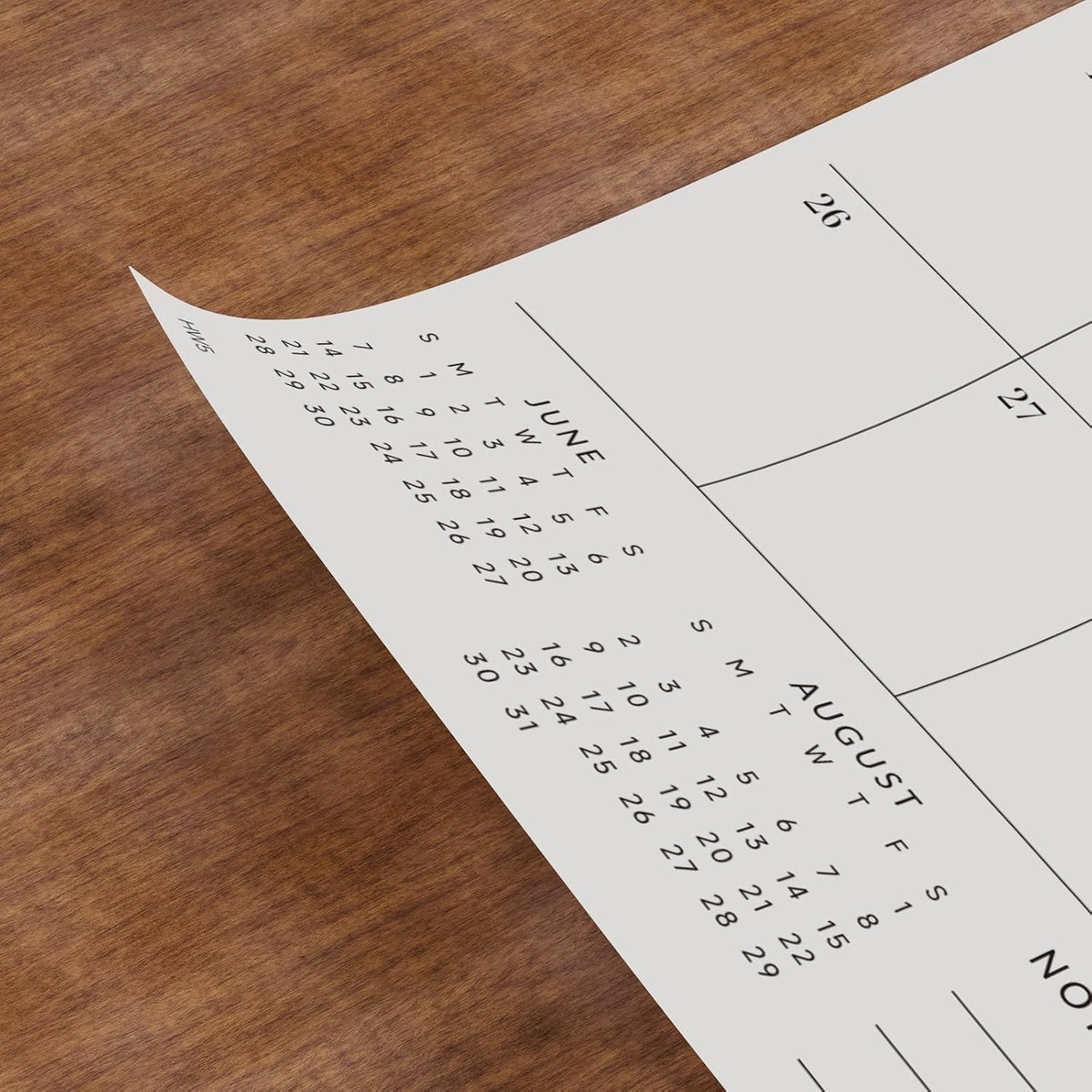 Jotsome Large Wall Calendar 2026-2027, Monthly Wall Calendar 17"x22"