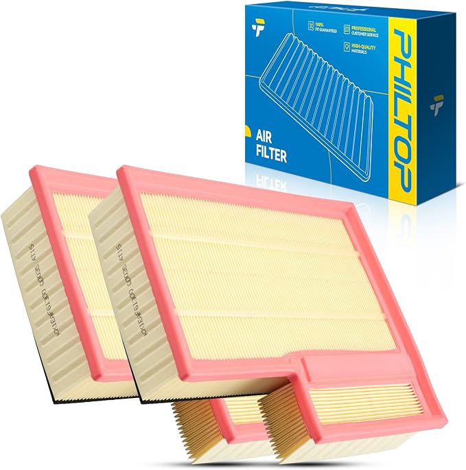 PHILTOP Engine Air Filter, CA11946 2PCS Compatible