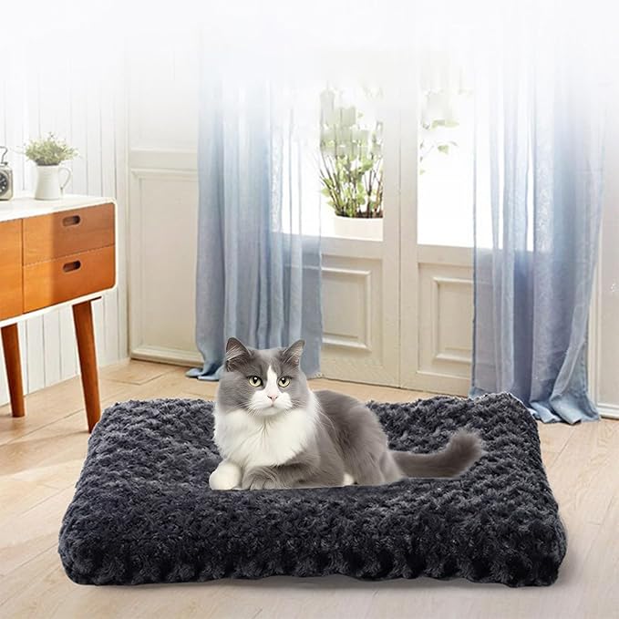 Thickened Dogs Cat Beds for Indoor Comfy Dog Beds for Small Dogs Pet Bed Warm Washable Dog Bed Plush Cat Bed Fits Puppy Or Small Pet Birthday forfor Men Women Cute Stuff
