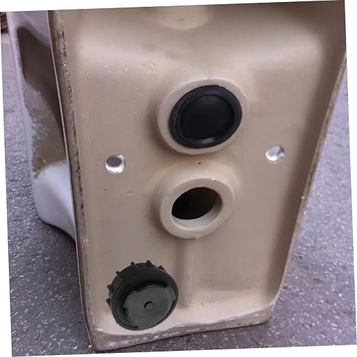 Locking Airtight Trash Can Cover Weatherproof Drain Plug