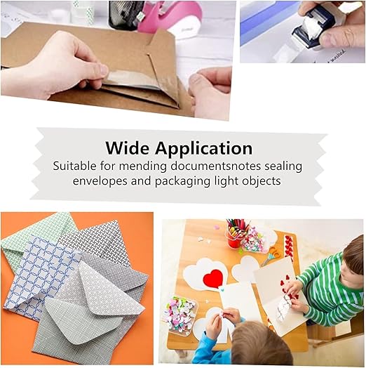144 Pack Clear Tape Transparent Tape Refills Rolls Each Roll 3/4 x 1000 Inches, 1 inch Core, for Office, Home, School