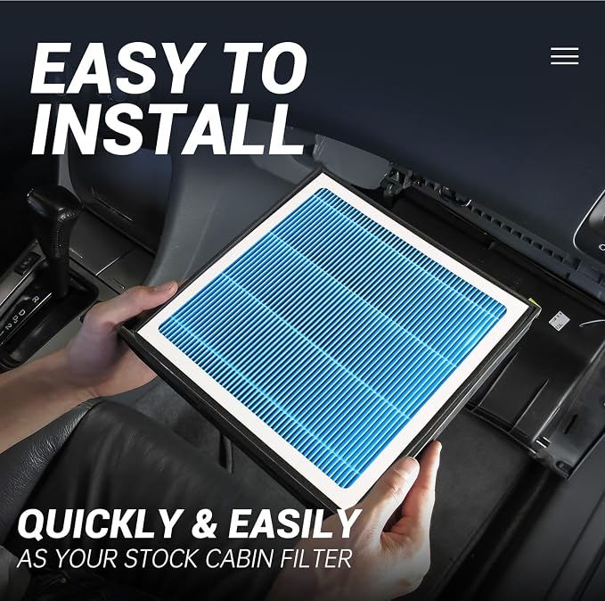JOGOAUTO H12772 Cabin Air Filter Replacement