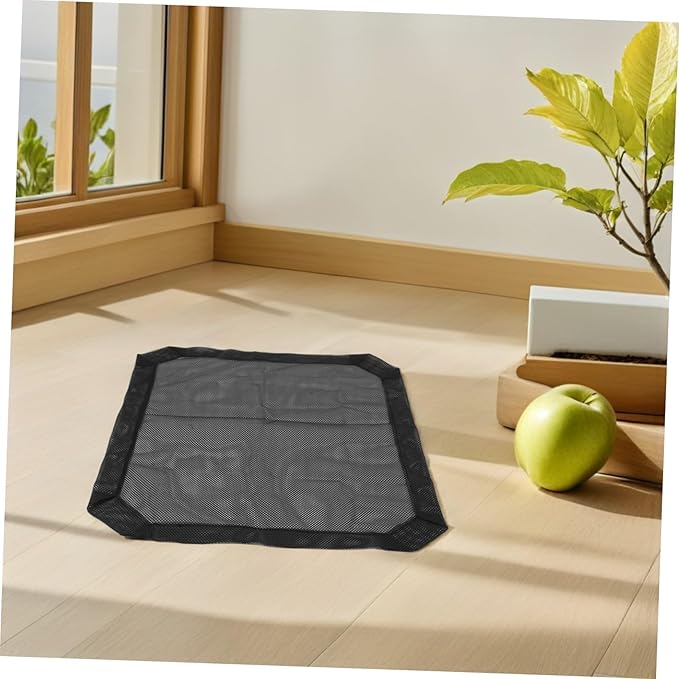 NUOBESTY Detachable Breathable Pet Bed Mesh Cover for Elevated Dog Cot Washable Lightweight Replacement for Indoor Outdoor Use Four-Season Ventilated Mattress Promotes Airflow and Comfort