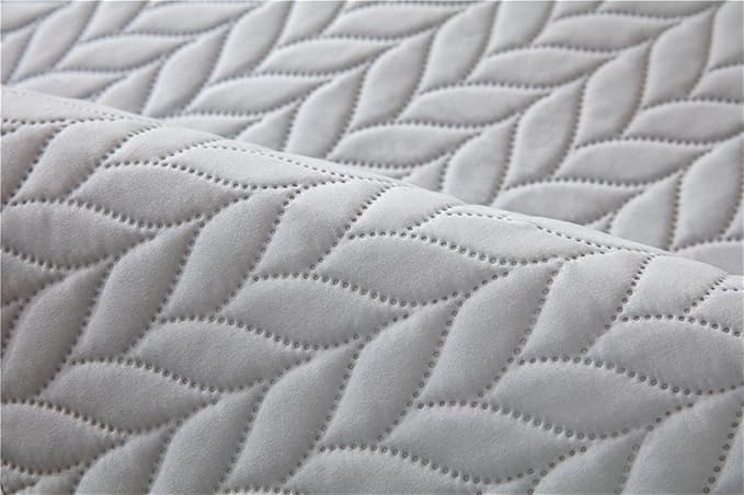 GIBZ Waterproof Dog Bed Cover Anti Slip Pet Furniture Protector Washable Blanket Large Soft Quilted Mat, Dark Grey, 170x210cm