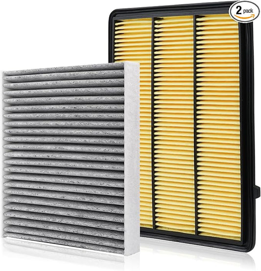1 HEPA Pack Cabin Air Filter and 1 Pack Engine Air Filter fit