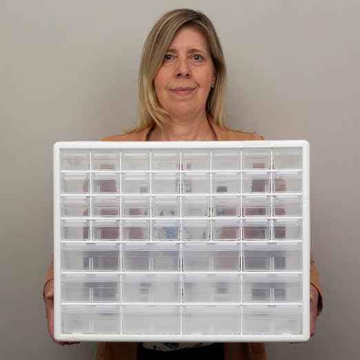 Akro-Mils 44-Drawer Plastic Drawer Storage Cabinet