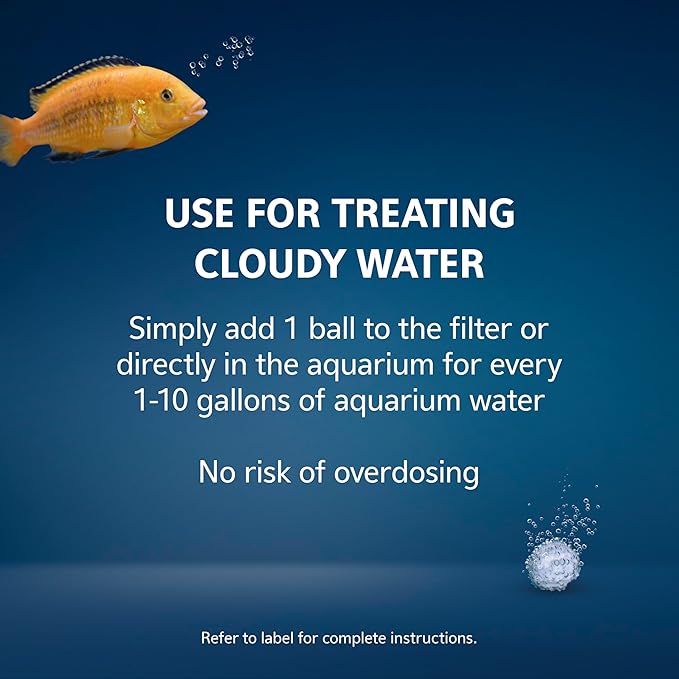 Aqueon AquaPacs Water Clarifier 12 Pack, 10 Gallon