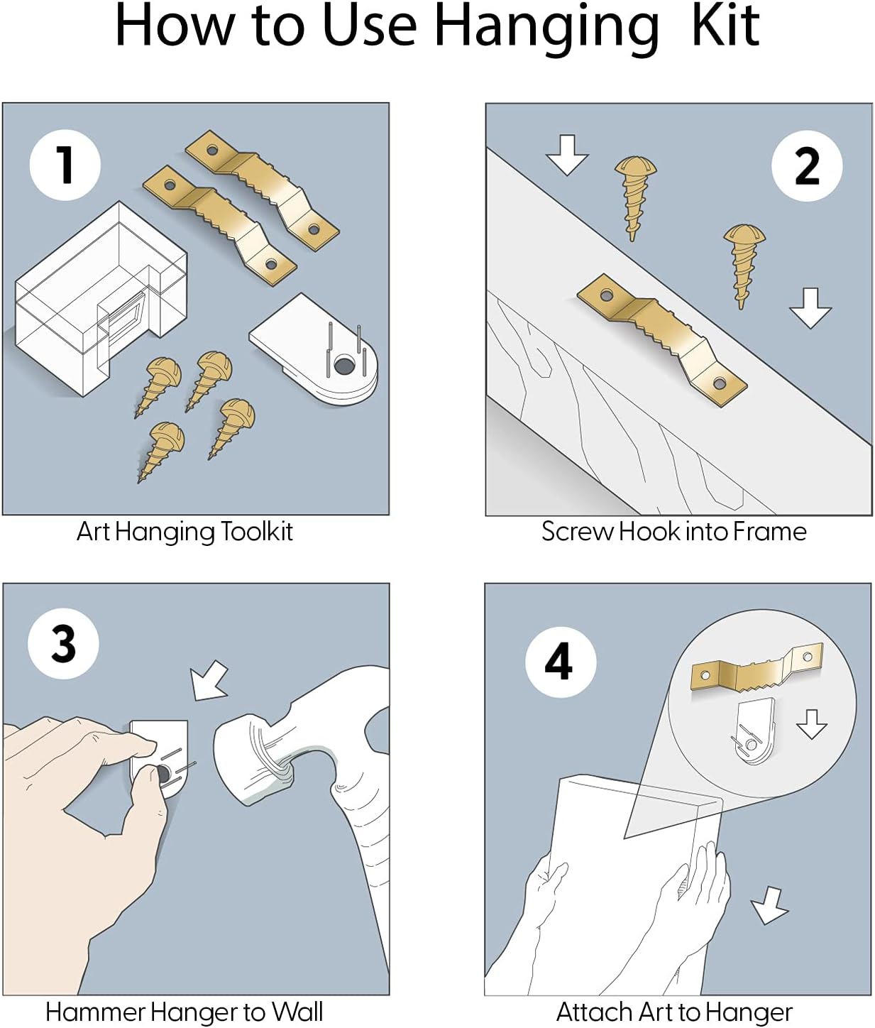 wall26 Framed Canvas Print Wall Art Tropical Underwater Ocean Sea Fish Reef Nature Animals Realism Rustic Scenic Landscape Wilderness Earth Colorful for Living Room, Bedroom, Office - 24"x36" Black
