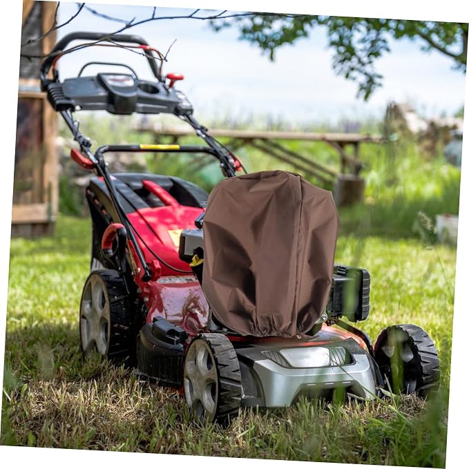 Lawn Mower Engine Cover Sun Shade and Dust Sleeve Easy Installation