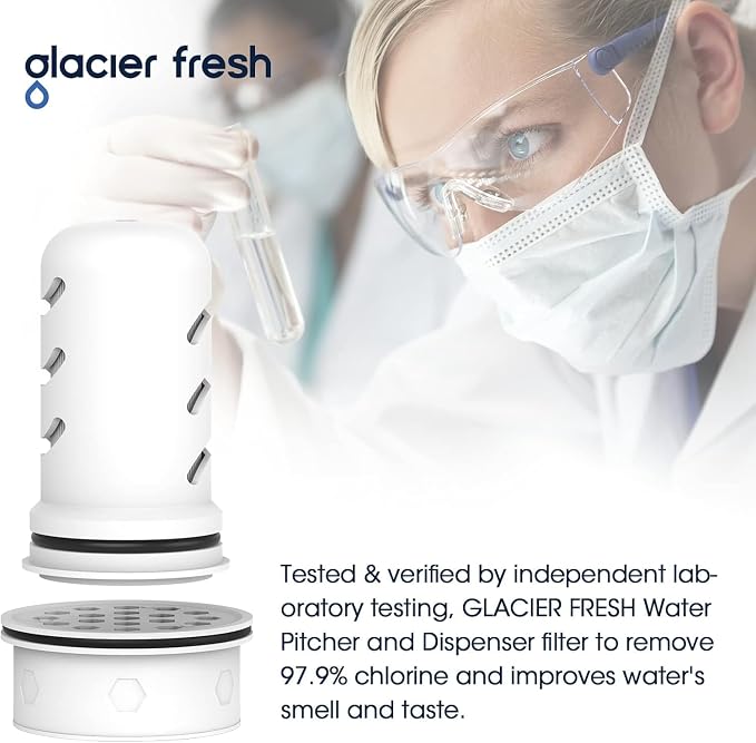 GLACIER FRESH Water Pitcher Filter Replacement