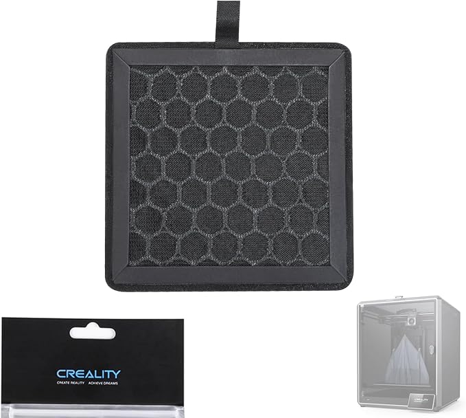 Creality K1 Max Activated Carbon Air Filter_101×101×15_1, Original Air Purifier