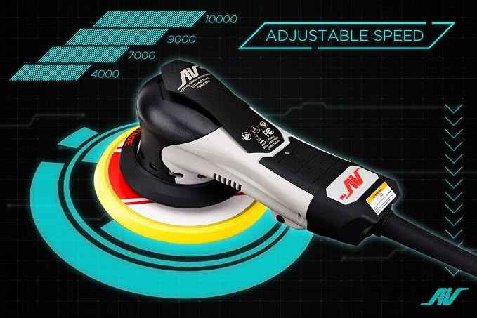 AirVANTAGE 6" Palm-Style, 2nd Generation Advanced Electric Sander Non-Vacuum