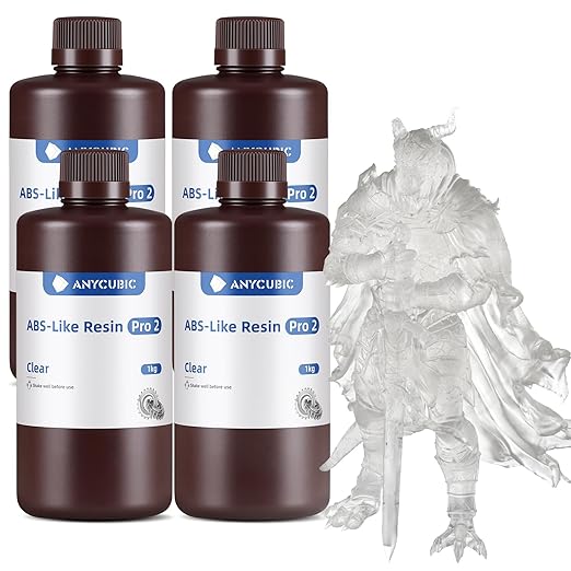 ANYCUBIC ABS-Like Resin Pro 2 Bundle, Upgraded 8K 3D Printer Resin