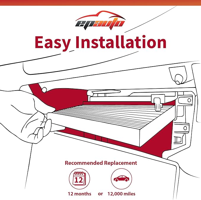 EPAuto CP735 Cabin Air Filter Replacement