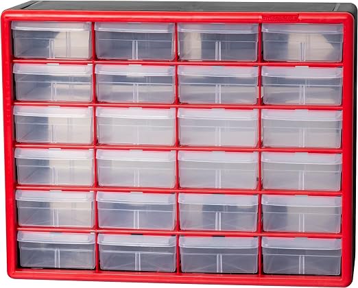 Akro-Mils 24-Drawer Plastic Drawer Storage Cabinet