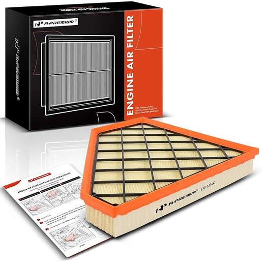 A-Premium Front Engine Air Filter Compatible