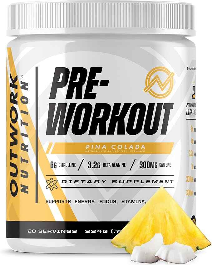 Outwork Nutrition Preworkout for Men & Women