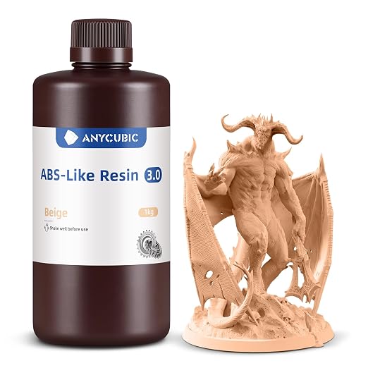 ANYCUBIC ABS-Like Resin 3.0, Upgraded 14K 3D Printer Resin