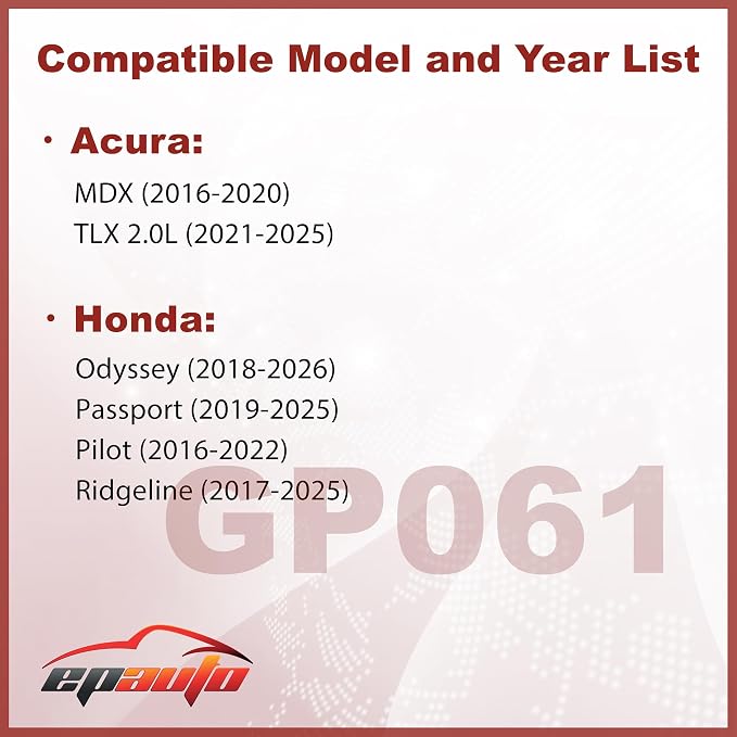 EPAuto GP061 Engine Air Filter, Replacement