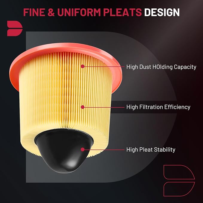 BDFHYK CA8039 Engine Air Filter Compatible