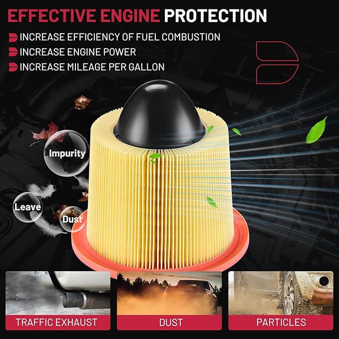 BDFHYK CA8039 Engine Air Filter Compatible
