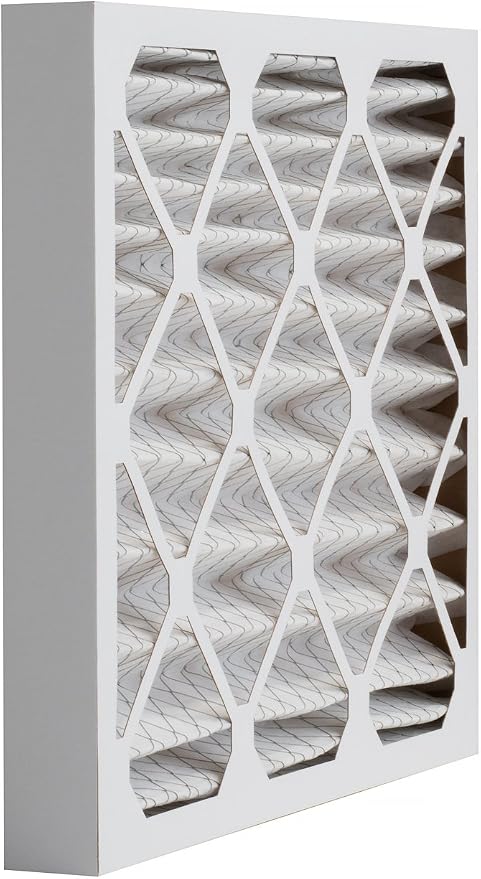 Aerostar 20x25x2 MERV 8, Pleated Air Filter, Box of 6, Made in the USA