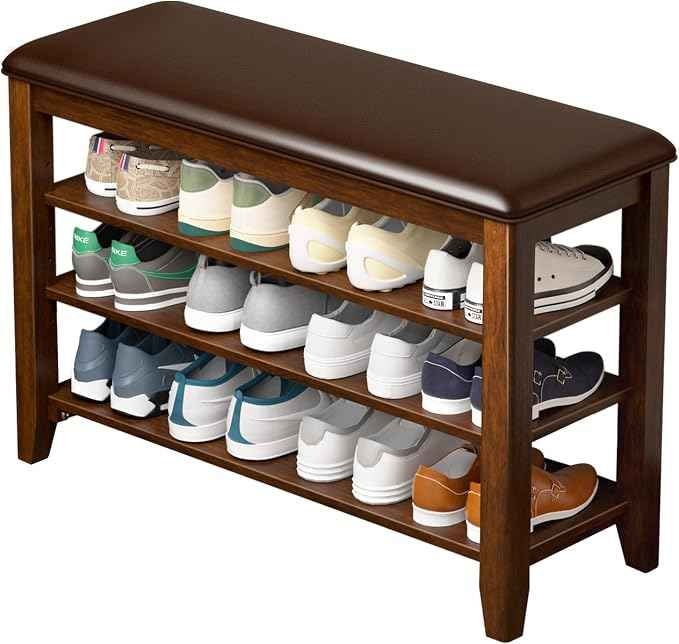 Entryway Shoe Storage Bench