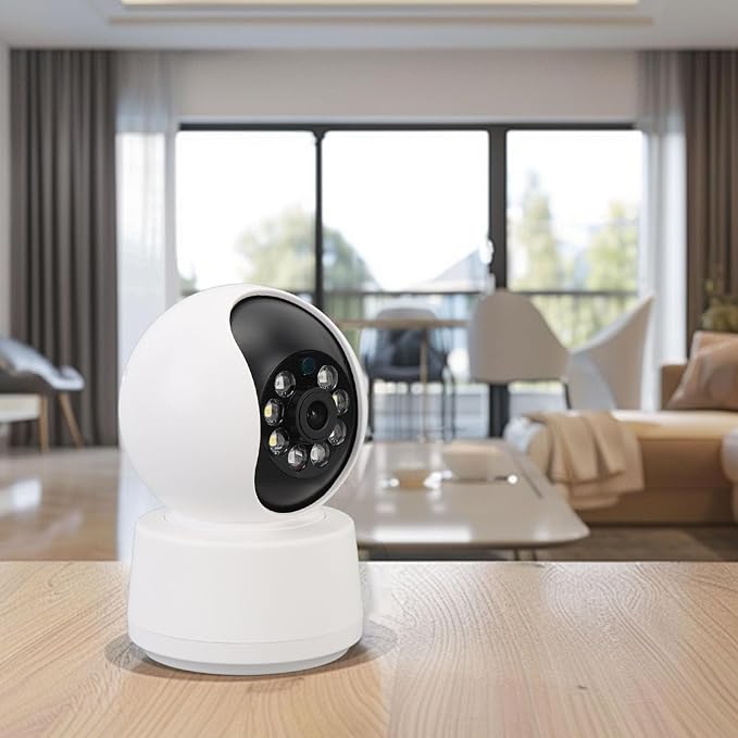 Camera for Dog Pet Baby Home Security, Security Monitor Pet Camera APP Remote Control Smart Motion Detection Table Monitor Camera 2 Way Talk Home Security Camera for Baby & Pet