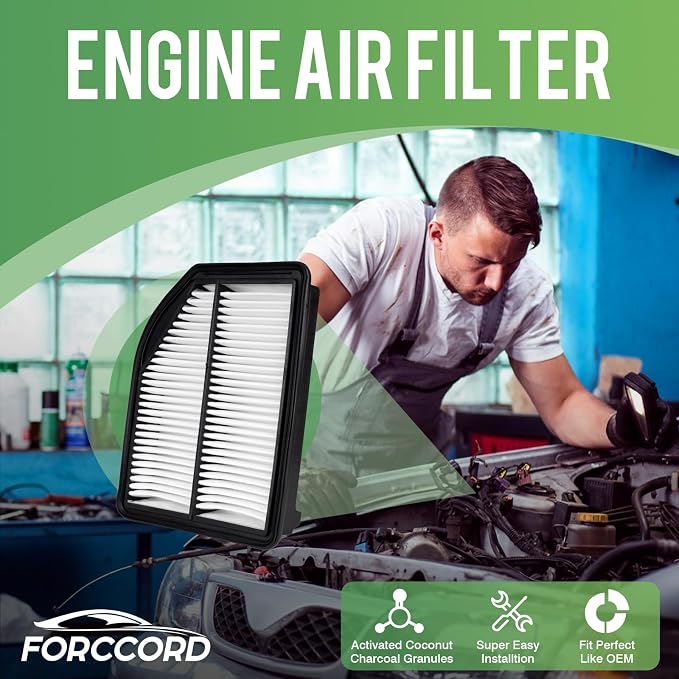 Cabin & Engine Air Filter Combo Fit