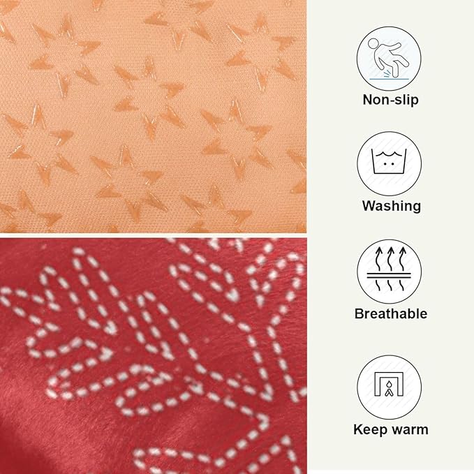 Pet Bed Snowflake Dog Bed Mat Absorbing Non Slip Pad Pet Sleeping Mat for Small, Medium, and Large Dogs Puppy Cat 36 in x 24 in