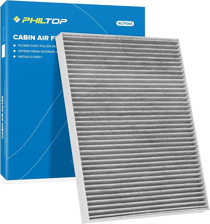 PHILTOP Cabin Air Filter w/Activated Carbon, Compatible