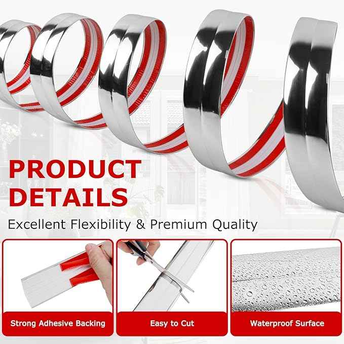 Flexible Peel and Stick Wall Corner Guards