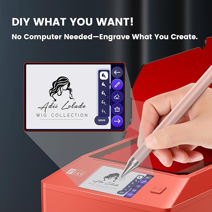 AlgoLaser 10W Smart Laser Engraver Machine, Class 1 Portable Laser Cutter