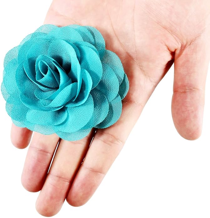 Leinuosen 14 Pcs Flower for Dog Collar Pet Collar Flowers Charms Multi Color Bow Tie for Cat Puppy Dog Grooming Accessories