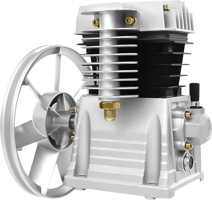 Air Compressor Pump Head, 2HP Air Compressor Pump-Head, 1500W Portable