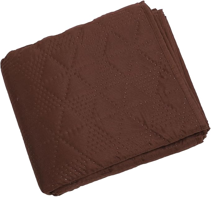 Dog Bed Cover, Slip Washable Pet Blanket for Sofa Couch Furniture Protector with Double Sided TPU Liner for Cats Puppies Brown (52x82inch)
