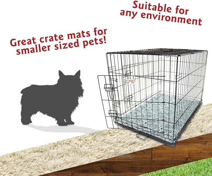 24" Charlie Emerald Green Crate Dog Bed Mat By Majestic Pet Products