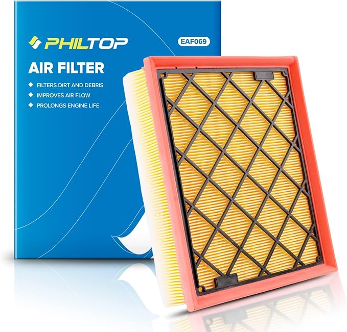 PHILTOP Engine Air Filter, Compatible