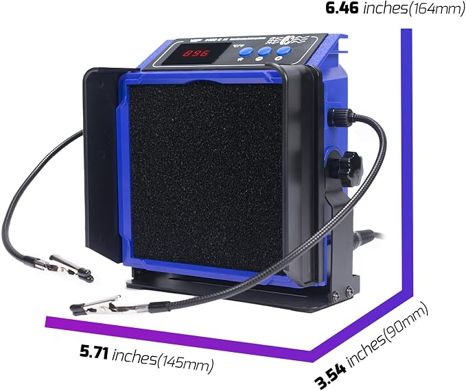 WEP 948DQ-III Fume Extractor Double Filtering