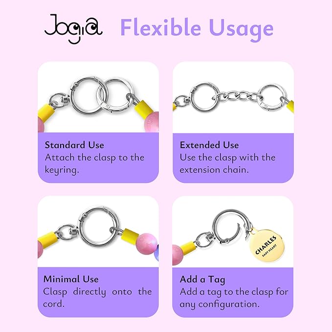 Beaded Dog Necklace Collar, Adjustable Jewelry-Inspired Design with Sparkle Beads (Iridescent Pastels, Medium)
