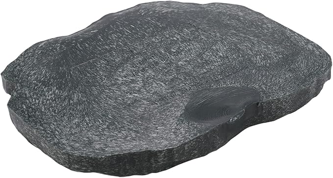 Yosoo Health Gear Reptile Feeder, ABS Resin Reptile Food Dish Feeder Bowl, Amphibian Decor, Pet Food Tray Feeding Dish for Tortoise, Gecko, Snake, Lizard ()