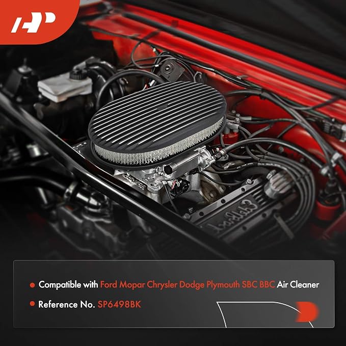 A-Premium Universal Air Cleaner Filter Assembly