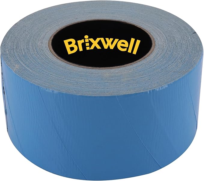 Brixwell 48 Rolls - Blue Double Coated Carpet Tape 3 Inch x 36 Yard Made in The USA