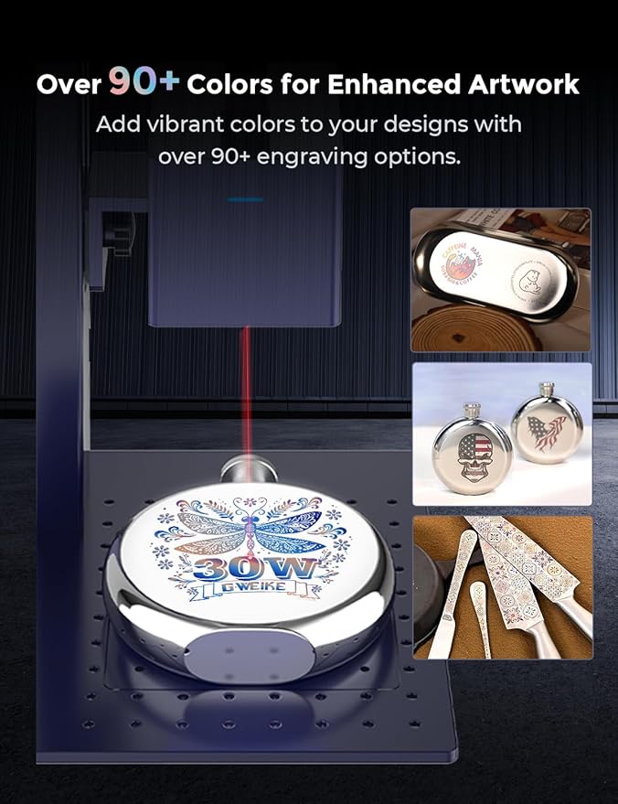 GWEIKE G2 Pro 30W Fiber Laser Engraver