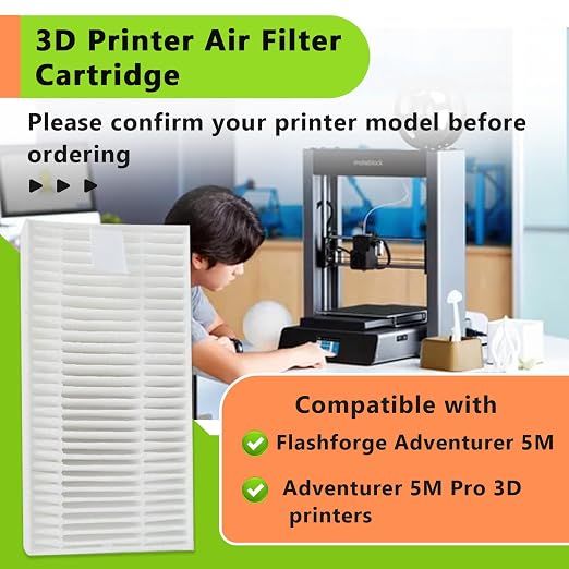4PCS 3D Printer Air Filter Cartridge